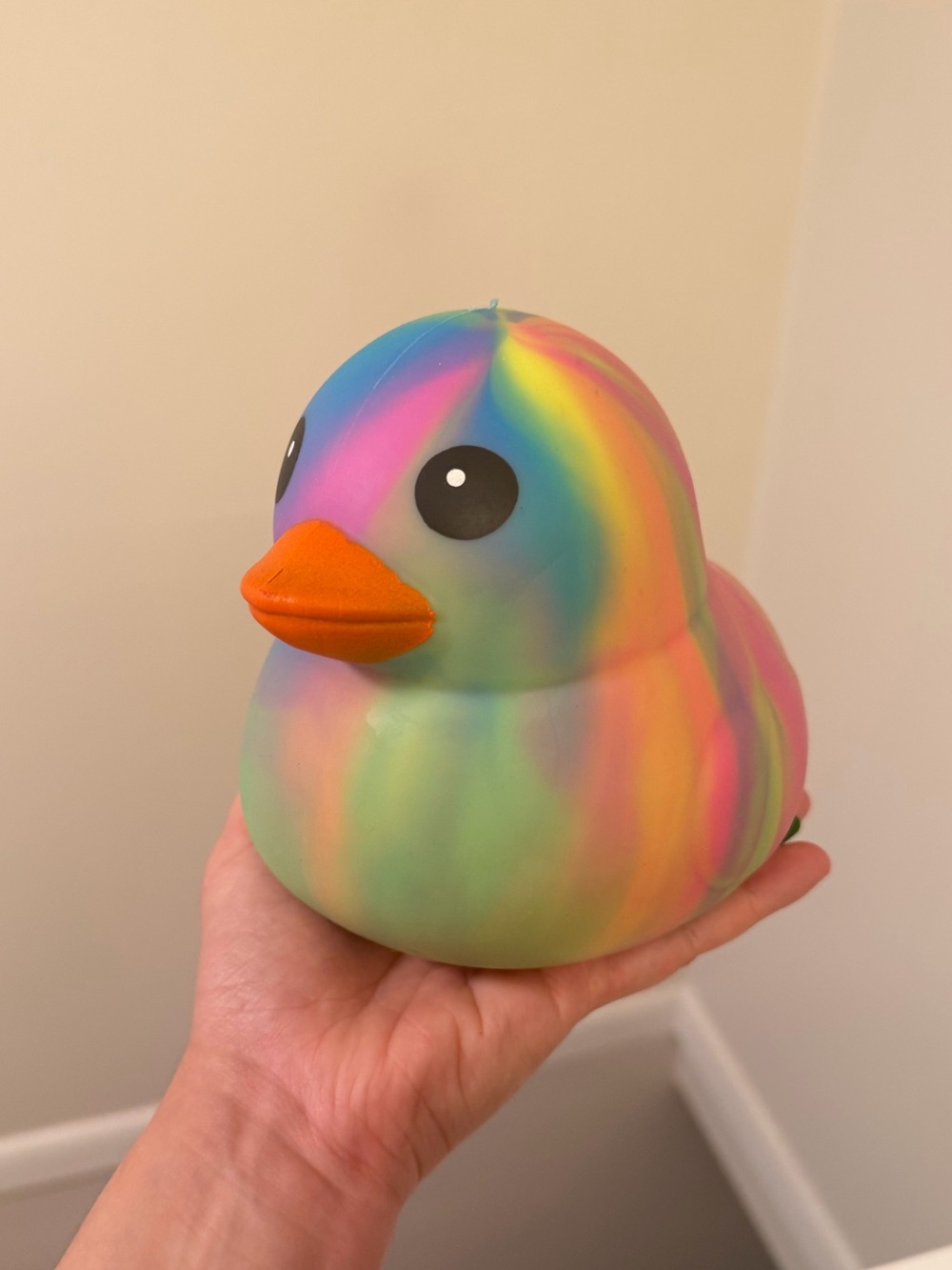 Sunny Days Jumbo Squeezy Duck – Tie Dye